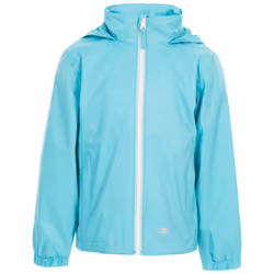 Trespass Girls Waterproof Jacket Sabrina - 5-6 Years, Aquamarine
