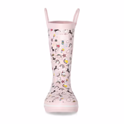 Trespass Starryton Kids Unicorn Printed Wellies - 7, Unicorn Pink