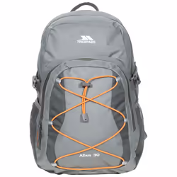 Trespass 30L Backpack Rucksack for Hiking Albus - EACH, Olive / Orange