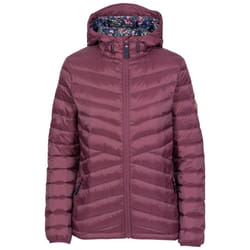Trespass Womens Down Jacket Hooded Coat Thora - 8, Fig