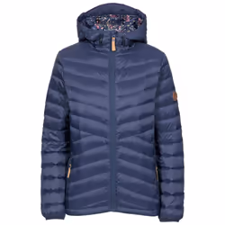 Trespass Womens Down Jacket Hooded Coat Thora - 18, Sandstone