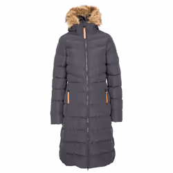 Trespass Womens Padded Jacket Longer Length Audrey - 18, Black
