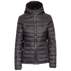 Trespass Womens Padded Jacket Hooded Valerie - 18, Black