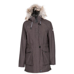 Trespass Womens Waterproof Jacket Raincoat Caption - 12, Dark Grey