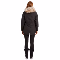 Trespass Womens Waterproof Jacket Raincoat Caption - 16, Dark Grey