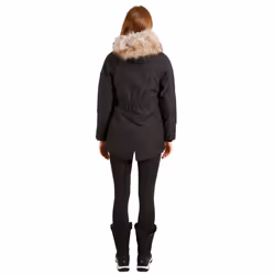 Trespass Womens Waterproof Jacket Raincoat Caption - 8, Dark Grey
