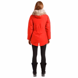 Trespass Womens Waterproof Jacket Raincoat Caption - 8, Red