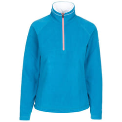 Trespass Womens Fleece Jacket With 1/2 Zip Skylar - 14, Cosmic Blue