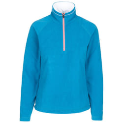 Trespass Womens Fleece Jacket With 1/2 Zip Skylar - 8, Cosmic Blue