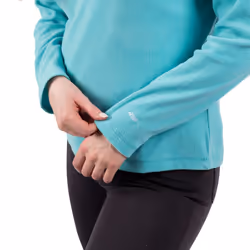 Trespass Womens Fleece Jacket With 1/2 Zip Skylar - 14, Aquamarine