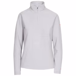 Trespass Womens 1/2 Zip Fleece Jacket Meadows - 12, Platinum
