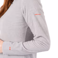 Trespass Womens 1/2 Zip Fleece Jacket Meadows - 12, Platinum
