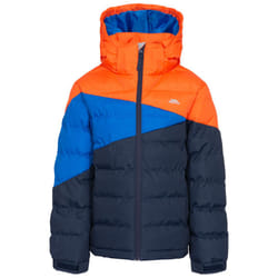 Trespass Boys Padded Jacket Hooded Layout - 2-3 Years, Navy