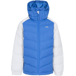 Trespass Kids Sidespin Hooded Padded Jacket Coat - 2-3 Yrs, Blue