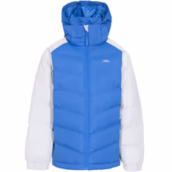Trespass Kids Sidespin Hooded Padded Jacket Coat - 3-4 Yrs, Blue