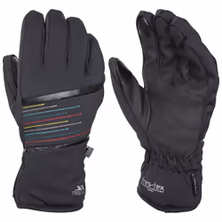 Trespass Womens Lightly Padded Gloves Kay - 10, Black