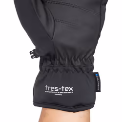 Trespass Womens Lightly Padded Gloves Kay - 16, Black