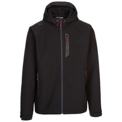 Trespass Mens Softshell Jacket Zip Pockets Marlon - XXL, Black