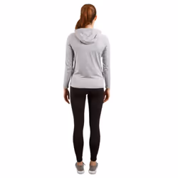 Trespass Womens Hoodie Long Sleeve Top Hattie - 6, Platinum Marl
