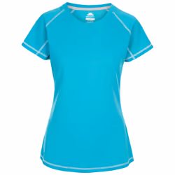 Trespass Womens T Shirt Short Sleeve Top Viktoria - 10, Marine