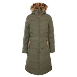 Trespass Womens Padded Jacket Long Length Audrey X - 18, Dark Vine