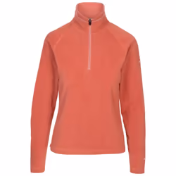 Trespass Womens Fleece Jacket With 1/2 Zip Skylar - 22, Rhubarb