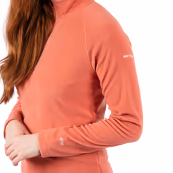 Trespass Womens Fleece Jacket With 1/2 Zip Skylar - 14, Rhubarb