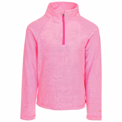 Trespass Girls 1/2 Zip Jumper Pullover Meadows - 3-4 Years, Plum