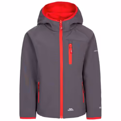 Trespass Kids Softshell Jacket Kian - 3-4 Years, Carbon