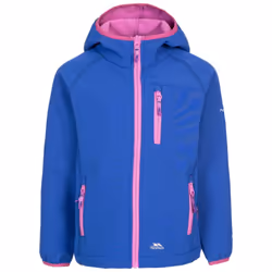Trespass Kids Softshell Jacket Kian - 2-3 Years, Dark Blue