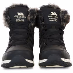 Trespass Womens Winter Boots Waterproof Kenna - 4, Black