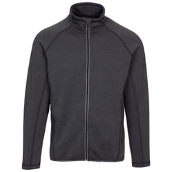 Trespass Mens Active Top Long Sleeve Tembering - M, Dark Grey Marl