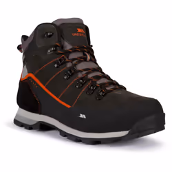 Trespass Mens Waterproof Walking Boots Mikeba - 8, Charcoal