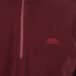 Trespass 1/2 Zip Fleece Jacket Pullover Keynote C - S, Prune