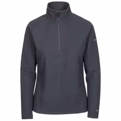 Trespass Womens 1/2 Zip Fleece Jacket Meadows - 12, Charcoal
