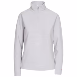 Trespass Womens 1/2 Zip Fleece Jacket Meadows - 20, Platinum