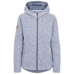 Trespass Womens Hoodie Fleece Jacket Zip Reserve C - 6, Denim Blue