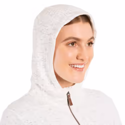 Trespass Womens Hoodie Full Zip Winnie - 12, Ghost Marl
