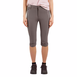 Trespass Womens Trousers 3/4 Length Grateful - 10, Storm Grey