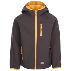 Trespass Kids Softshell Jacket Kian - 2-3 Years, Dark Grey