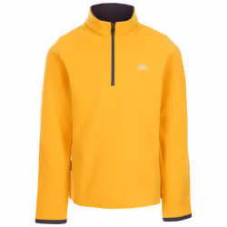 Trespass Girls 1/2 Zip Jumper Pullover Sybil - 5-6 Years, Honeybee