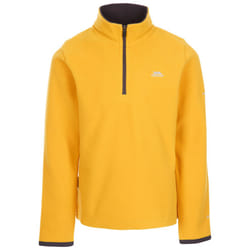 Trespass Girls 1/2 Zip Jumper Pullover Sybil - 9-10 Years, Honeybee