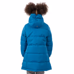 Trespass Girls Padded Jacket Hooded Tiffy - 2-3 Years, Rich Teal