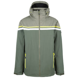 Trespass Mens Ski Jacket Padded Zip Off Hood Dexy - XL, Ivy