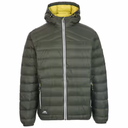 Trespass Mens Down Jacket Packaway Whitman II - S, Ivy