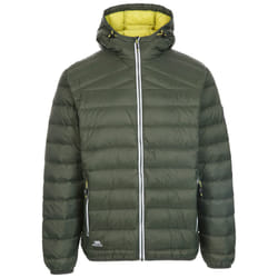 Trespass Mens Down Jacket Packaway Whitman II - S, Ivy