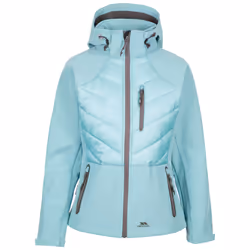 Trespass Womens Softshell Jacket Hood Elvira - 10, Aquarium