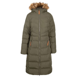 Trespass Womens Padded Jacket Longer Length Audrey - 16, Dark Vine