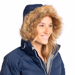 Trespass Womens Padded Hooded Casual Jacket Nadina - 16, Navy