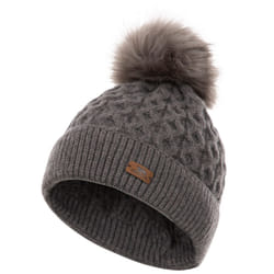 Trespass Womens Hat Cable Knit With PomPom Freja